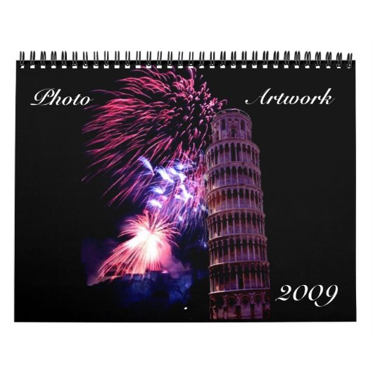 2009 Foto Kunstwerkkalender Kalender (Hoes)