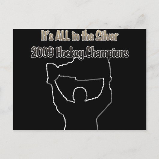 2009 Hockey Champions copy Briefkaart (Voorkant)