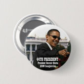 2009 Inhuldiging Obama Ronde Button 5,7 Cm (Voorkant /achterkant)