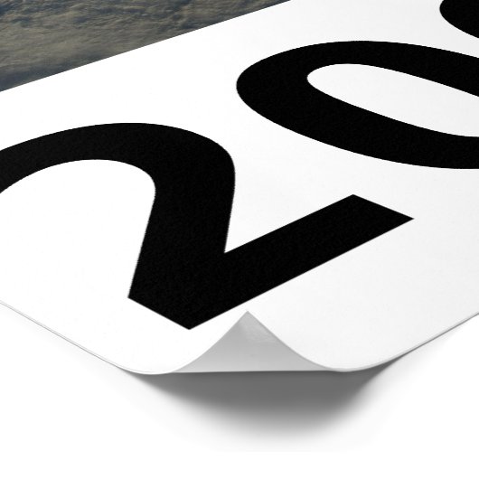 2009 Internationale ruimtestation-agendalendar Poster (Hoek)