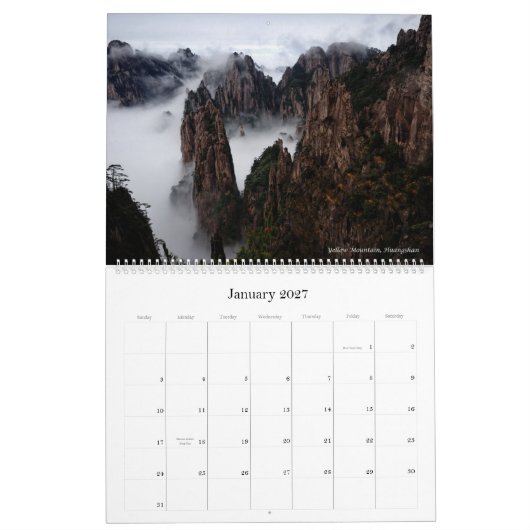 2009 Kalender - Afbeeldingen van China (Jan 2027)