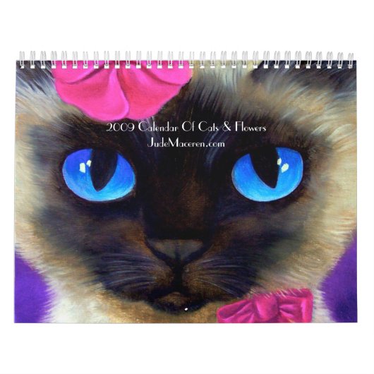 2009 Kalenderkatten en Verf Bloemen... - Gepersona Kalender (Hoes)