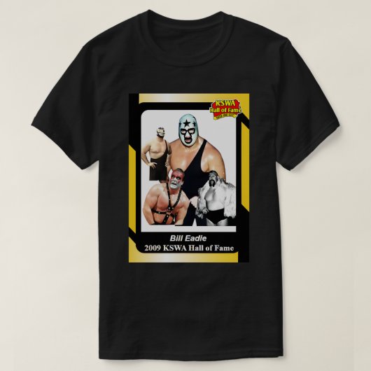 2009 KSWA Hall of Fame Bill Eadie TShirt (Design voorkant)