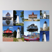 2009 Maryland Lighthouse Challenge Poster (Voorkant)