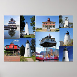 2009 Maryland Lighthouse Challenge Poster