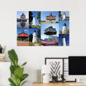 2009 Maryland Lighthouse Challenge Poster (Thuiskantoor)