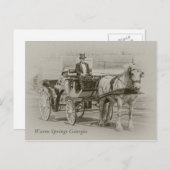 2009 of 1909?, Warm Springs Georgia Briefkaart (Voorkant / Achterkant)