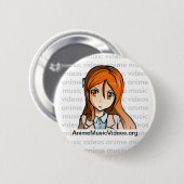 2009 Org-tan knoppen Ronde Button 5,7 Cm (Voorkant /achterkant)