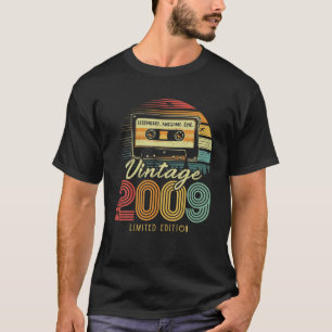 2009 Retro Cassette 2009 13Rd Birthday 13 T-shirt