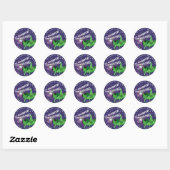 2009 St. Urho's Day Ronde Sticker (Vel)
