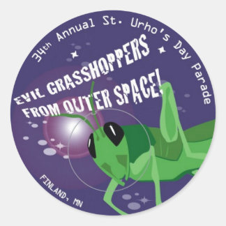 2009 St. Urho's Day Ronde Sticker