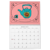 2009 Teapots - Gepersonaliseerd Kalender (Mar 2027)