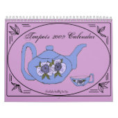 2009 Teapots - Gepersonaliseerd Kalender (Hoes)