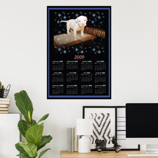 2009 Wall Poster Calendar of Luna (Thuiskantoor)