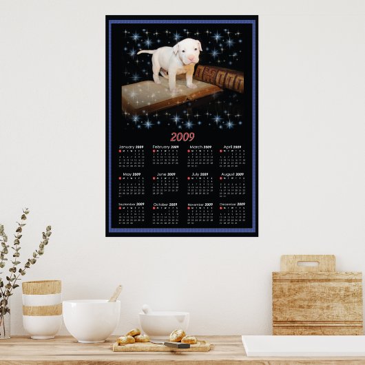 2009 Wall Poster Calendar of Luna (Keuken)