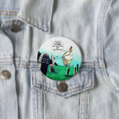 200.000 doden en Trump golfs Ronde Button 7,6 Cm (In situ)