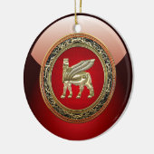 [200] Babylonische scharrellamp [3D] Keramisch Ornament (Links)