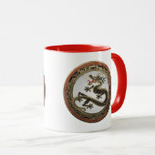 [200] Black and Gold Sacred Eastern Dragon Mok (Voorkant rechts)