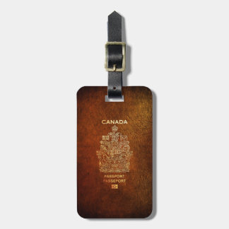 [200] Canadian Passport Hoesje Bagagelabel