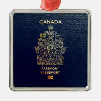 [200] Canadian Passport Hoesje Metalen Ornament