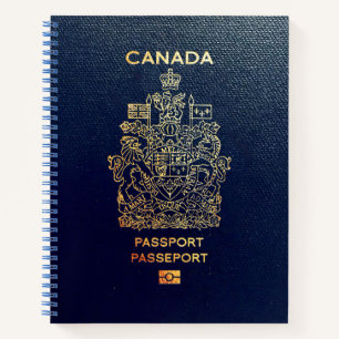 [200] Canadian Passport Hoesje Notitieboek