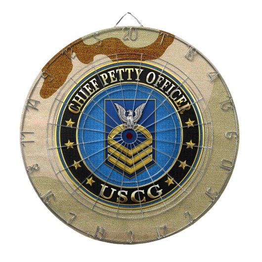 [200] CG: Chief Petty Officer (CPO) Dartbord (Voorkant)