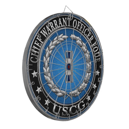 [200] CG: Hoofdaanklager 4 (CWO4) Dartbord (Voorkant Links)