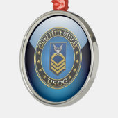 [200] CG: Hoofdinspecteur (CPO) Metalen Ornament (Links)