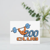 200 Club Briefkaart (Staand voorkant)