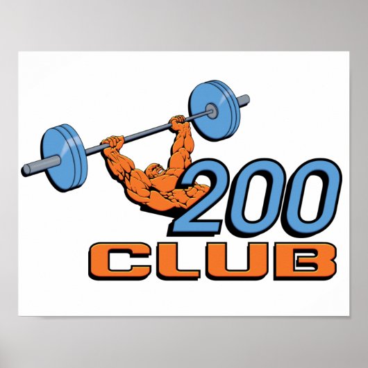 200 Club Poster (Voorkant)
