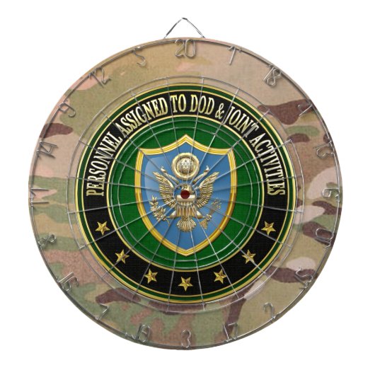 [200] DOD & Joint Activities CSIB Special Edition Dartbord (Voorkant)