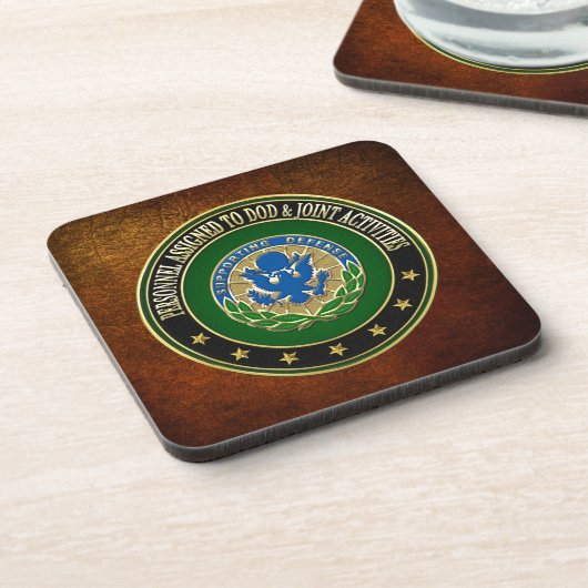 [200] DOD & Joint Activities DUI Special Edition Bier Onderzetter (Linkerzijde)