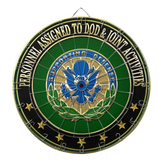 [200] DOD & Joint Activities DUI Special Edition Dartbord (Voorkant)