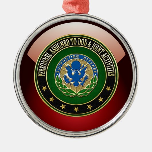 [200] DOD & Joint Activities DUI Special Edition Metalen Ornament (Voorkant)