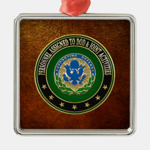 [200] DOD & Joint Activities DUI Special Edition Metalen Ornament