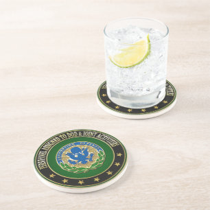 [200] DOD & Joint Activities DUI Special Edition Zandsteen Onderzetter