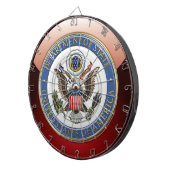 [200] Embleem van het Amerikaanse ministerie van B Dartbord (Voorkant Rechts)