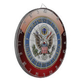 [200] Embleem van het Amerikaanse ministerie van B Dartbord (Voorkant Links)