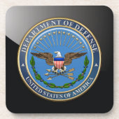 [200] Emblem van het Amerikaanse ministerie van De Bier Onderzetter (Voorkant)