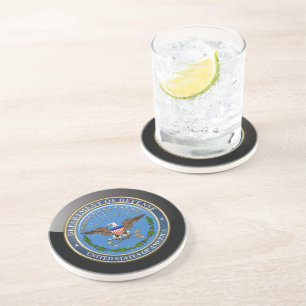 [200] Emblem van het Amerikaanse ministerie van De Zandsteen Onderzetter