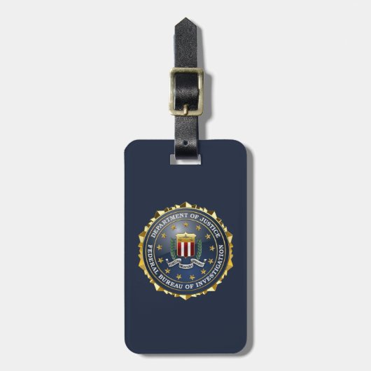 [200] FBI Special Edition Bagagelabel (Voorkant verticaal)