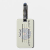 [200] FBI Special Edition Bagagelabel (Achterkant verticaal)