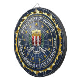 [200] FBI Special Edition Dartbord (Voorkant Rechts)