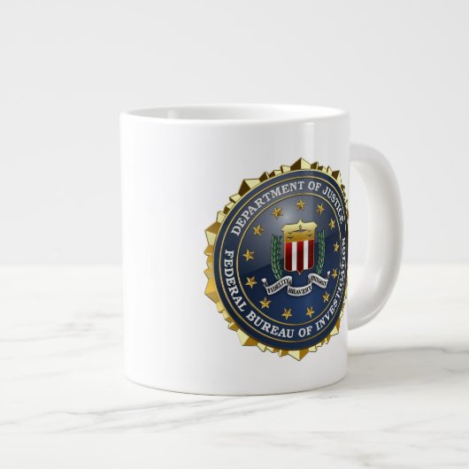 [200] FBI Special Edition Grote Koffiekop (Voorkant rechts)