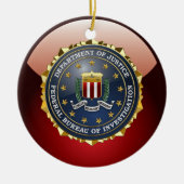 [200] FBI Special Edition Keramisch Ornament (Voorkant)