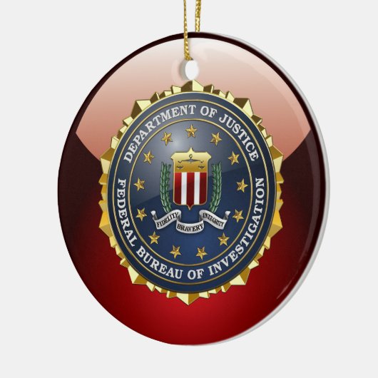 [200] FBI Special Edition Keramisch Ornament (Links)