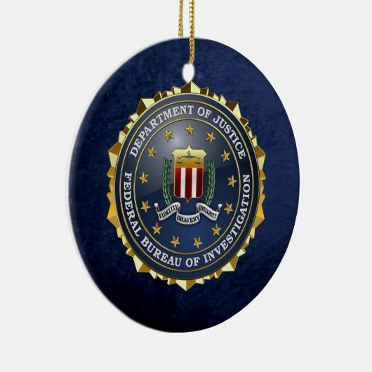[200] FBI Special Edition Keramisch Ornament (Rechts)