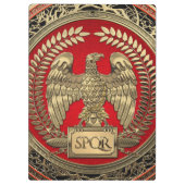 [200] Gold Roman Imperial Eagle Klembord (Achterkant)