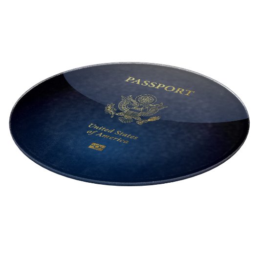 [200] het Amerikaanse Hoesje van het Paspoort Snijplank (Hoek)