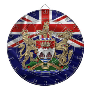 [200] Hongkong - 1959-1997 Wapen Dartbord